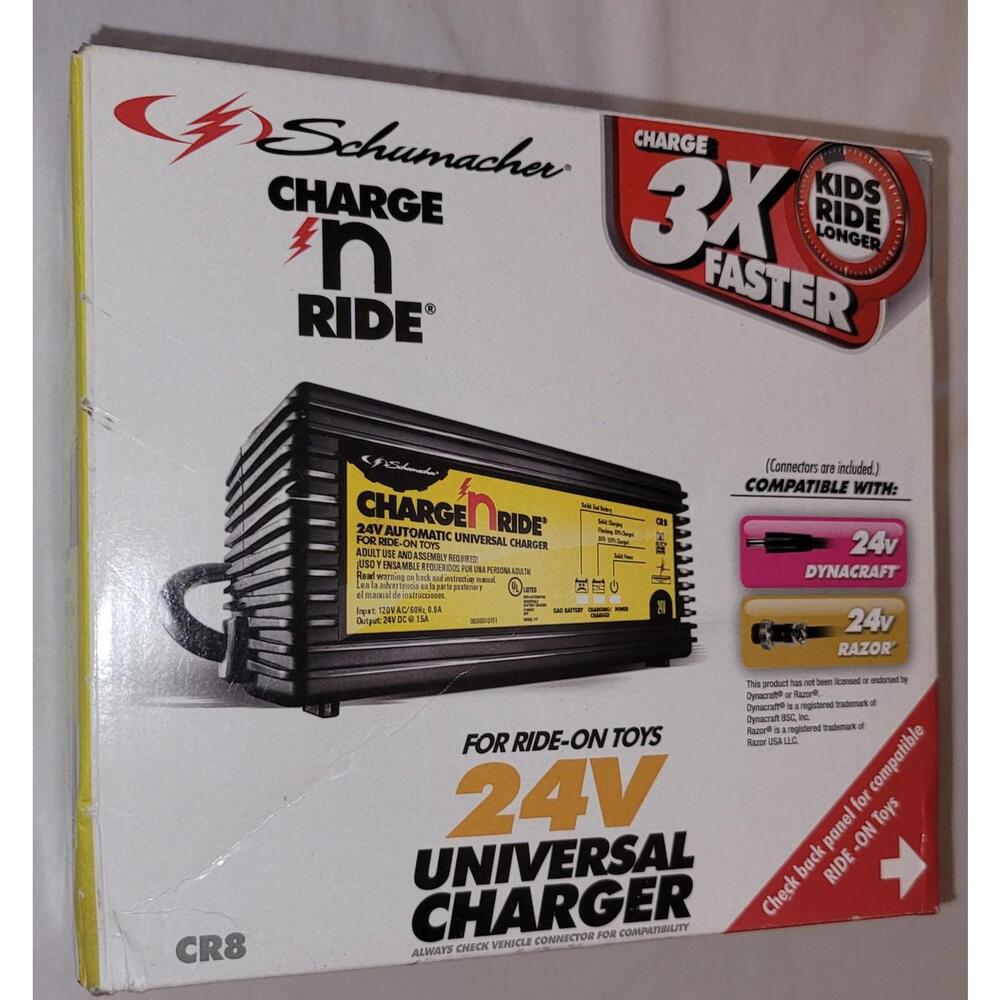 Schumacher Charge N Ride 24v Universal Charger